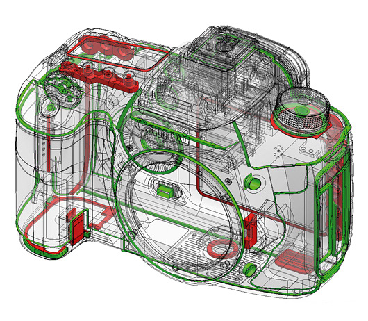 Weather sealing, Canon 7D