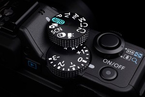 PowerShot G15 level dial