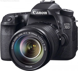 Canon EOS 70D with 18-135mm lens
