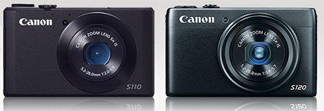 Canon PowerShot S120 and S110 Canon PowerShot S120 and S110
