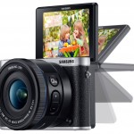 Samsung NX3000 selfie tilting screen